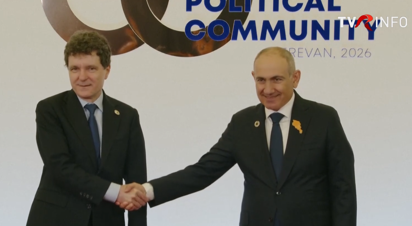 Președintele Nicuşor Dan a ajuns în Armenia. Participă la reuniunea Comunităţii Politice Europene