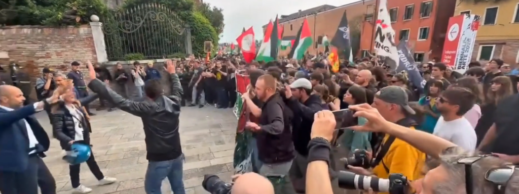 Proteste pro-palestiniene la deschiderea Bienalei de la Veneția: cereri pentru excluderea Israelului din expoziție
