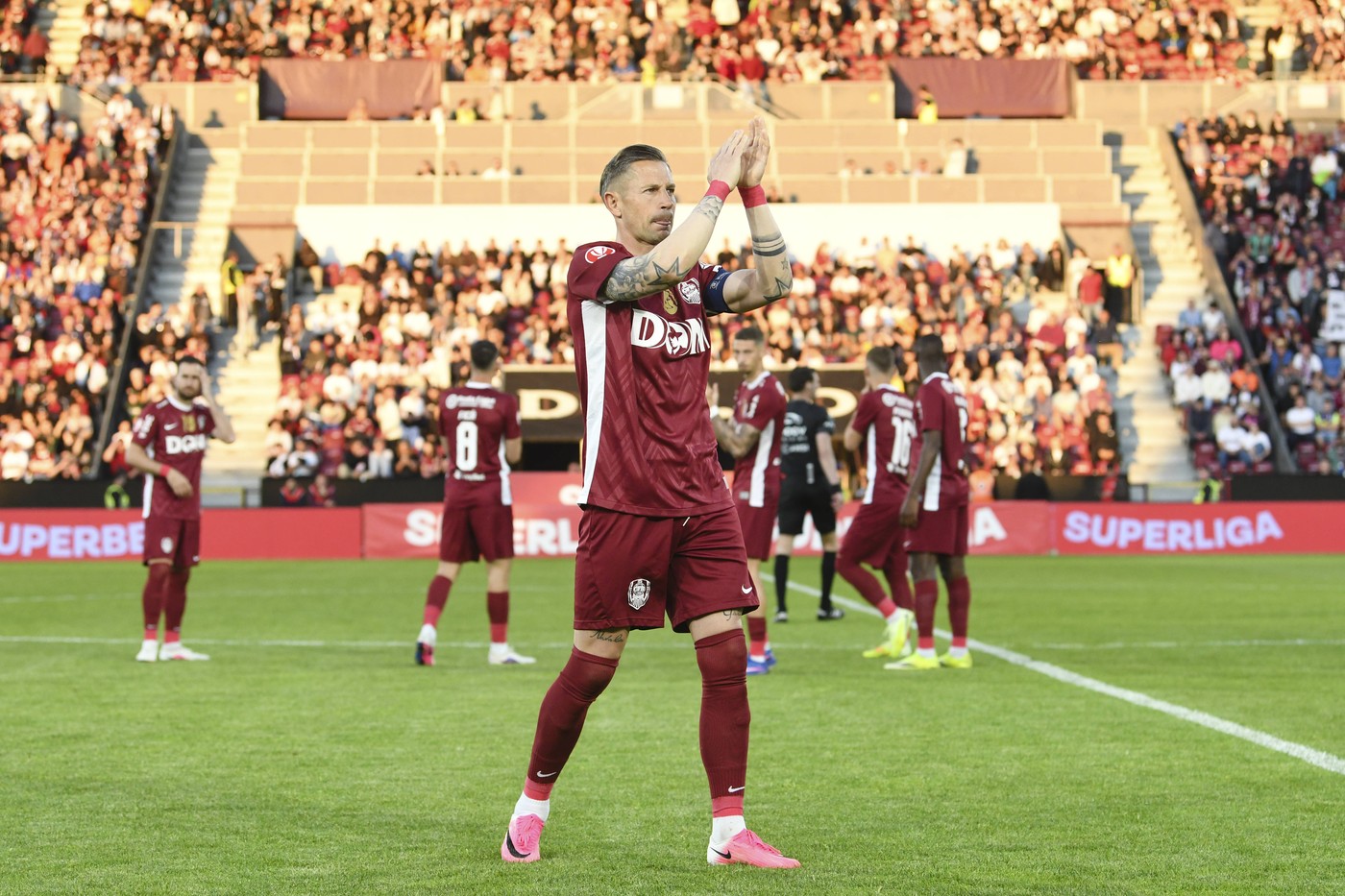Superliga, ultima etapă: CFR Cluj – FC Argeș 1-1 la meciul de retragere al lui Ciprian Deac