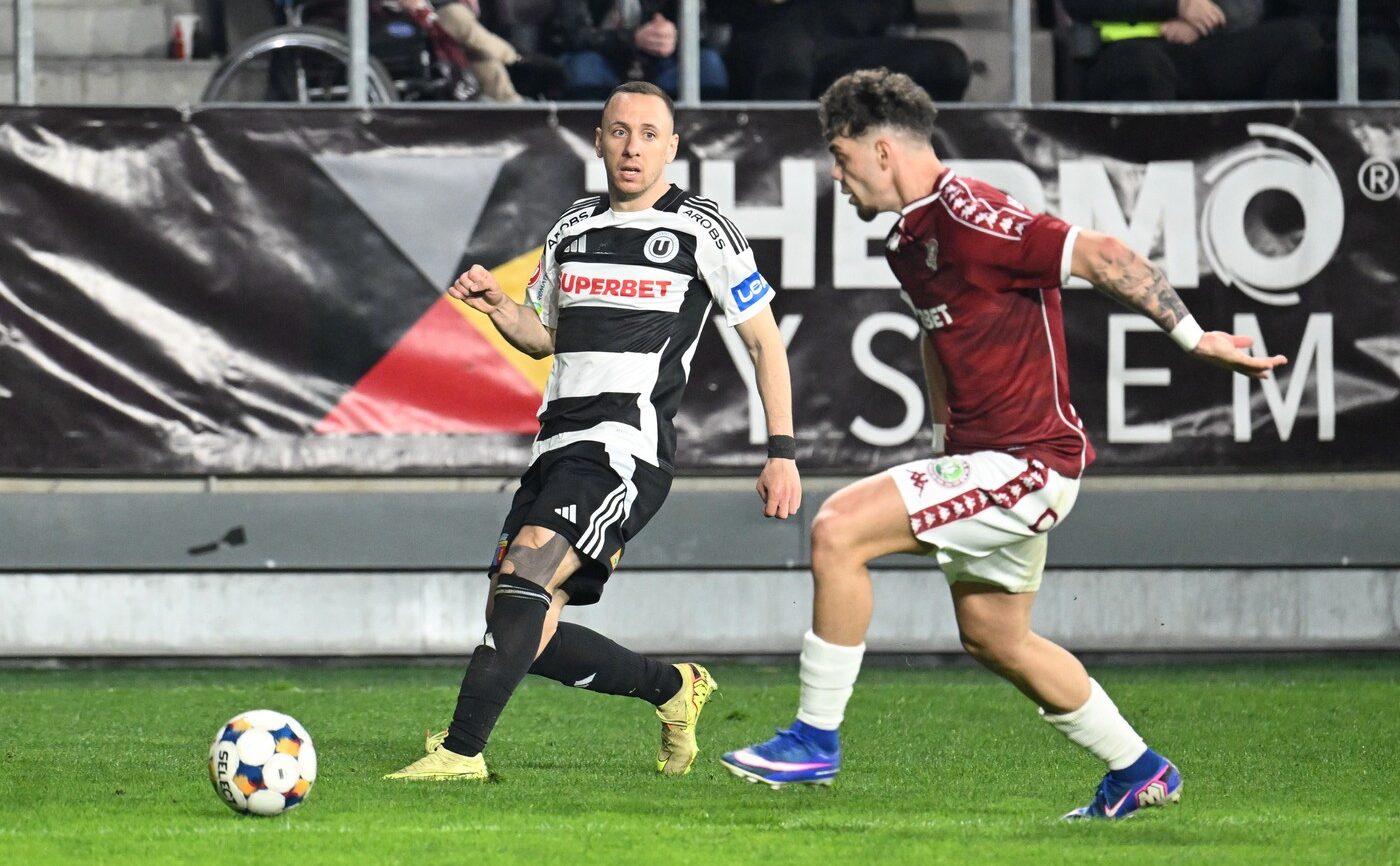 Superliga: ”U” Cluj – Rapid 1-0, ardelenii sunt la un punct de primul loc