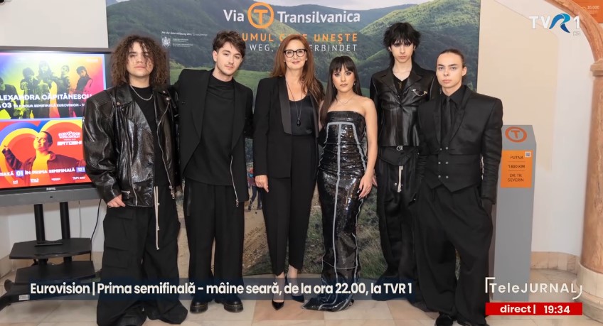 A început săptămâna Eurovision 2026. Alexandra Căpitănescu: Mulţumesc foarte mult că ne susţineţi!
