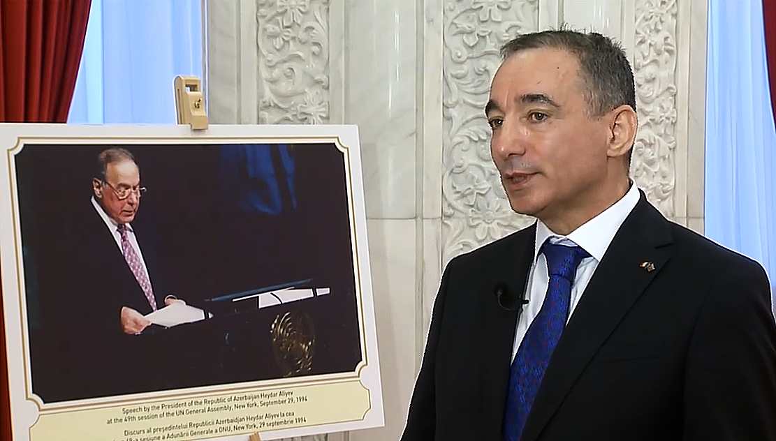 EXCLUSIV Gudsi Osmanov, ambasadorul Azerbaidjanului: Comemorarea lui Heydar Aliyev, artizanul Azerbaidjanului modern