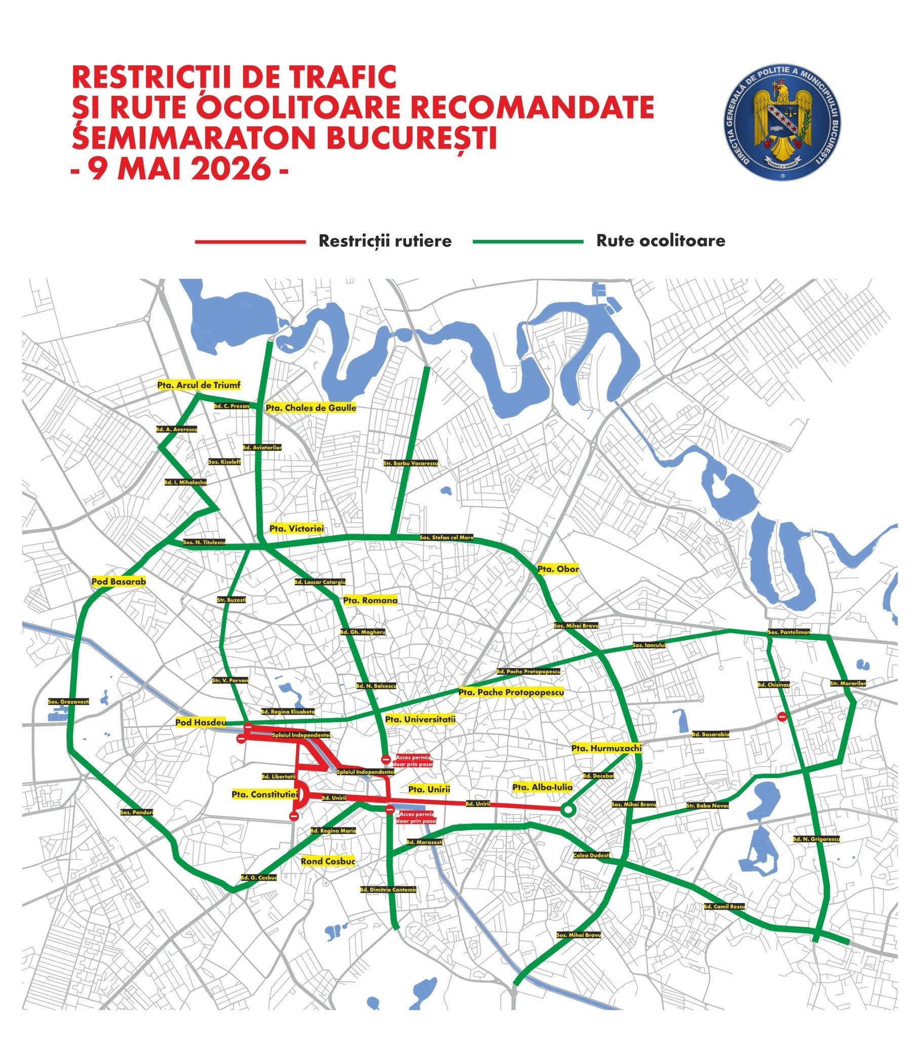 PMB renunță la ”Străzi deschise” în acest sfârșit de săptămână. Se organizează alte două evenimente