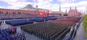 Parada la Moscova / captura video
