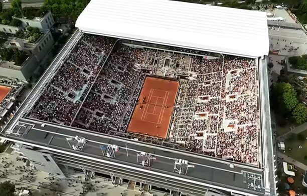 Roland Garros Arena / captura video