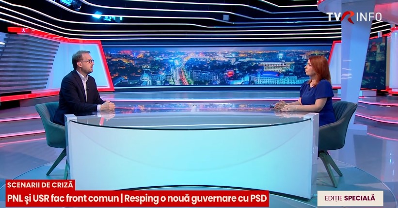 Dominic Fritz, exclusiv la TVR Info: Nu o să mai facem majoritate cu PSD. Eu sunt de acord că acum mingea este în curtea PSD-ului