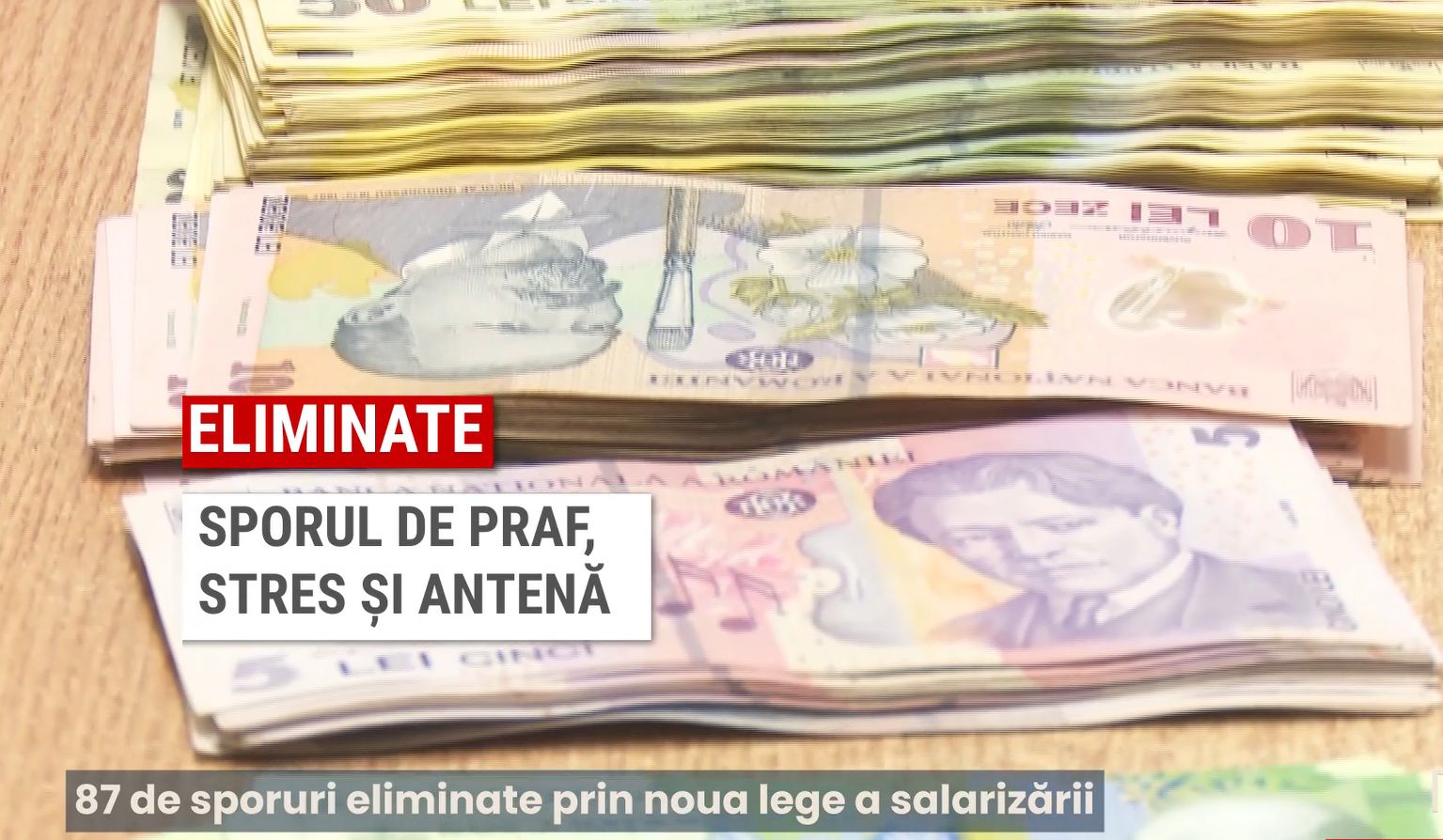 Guvernul taie majoritatea sporurilor. Se mențin doar cele esențiale, precum cele pentru fonduri europene, muncă de noapte sau ore suplimentare