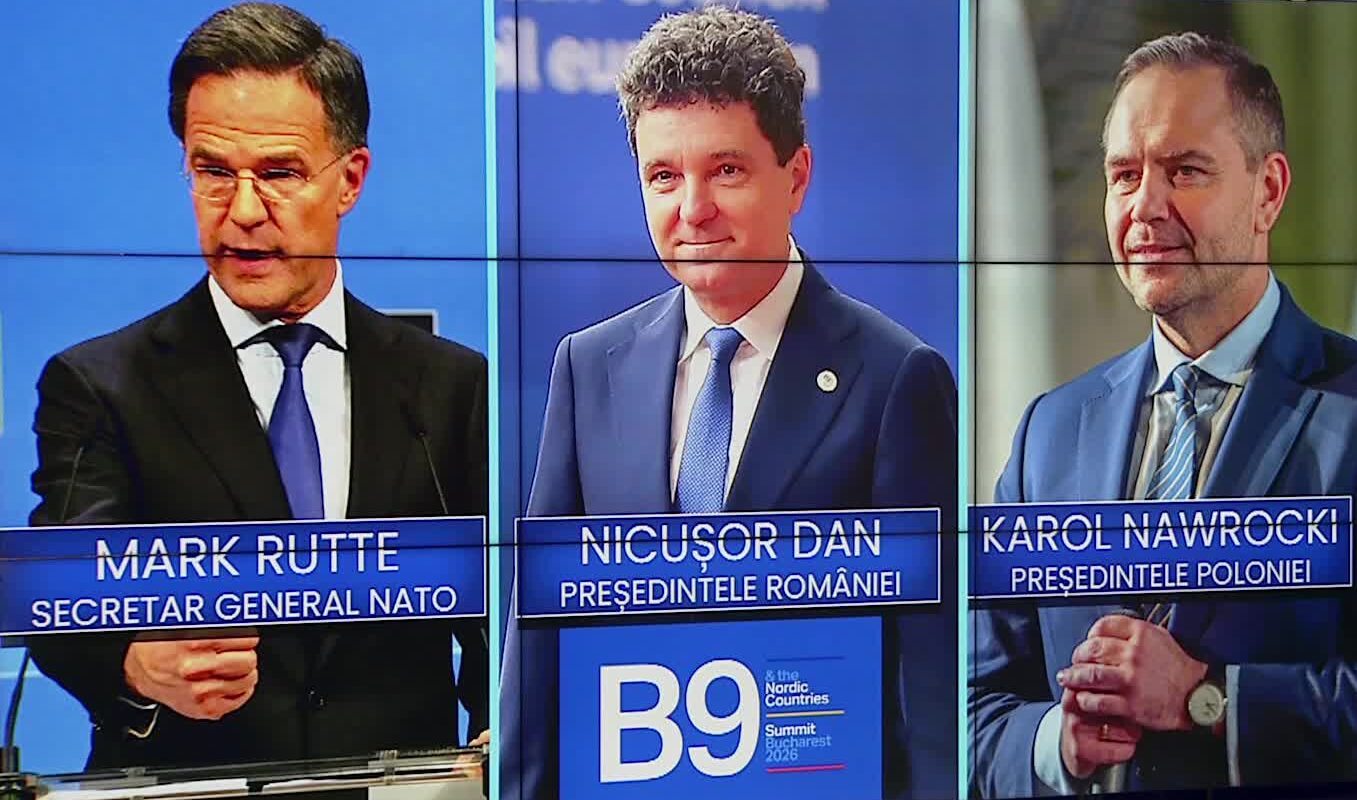 Președintele Poloniei și șeful NATO vin marți la București. TVR, broadcaster oficial al Summitului B9. Securitatea transatlantică, tema reuniunii