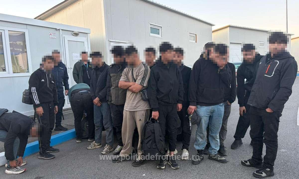 Poliția de Frontieră a descoperit la Calafat 14 irakieni asc