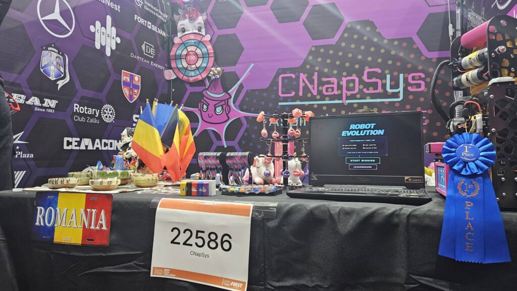 Echipa de robotică „CNapSys” a Colegiului Naţional