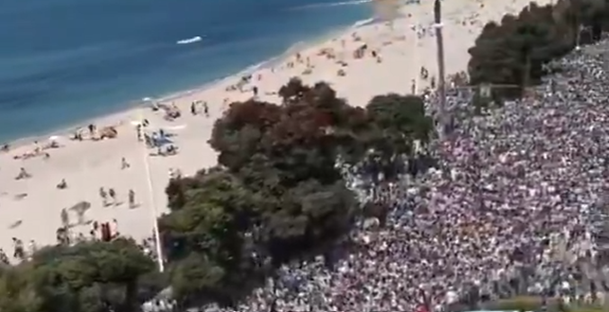 „Albania nu este de vânzare!” Proteste de amploare față de proiectul turistic de lux al ginerelui lui Trump