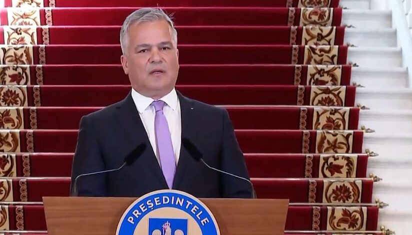Adrian Veştea, noul premier desemnat / captura video