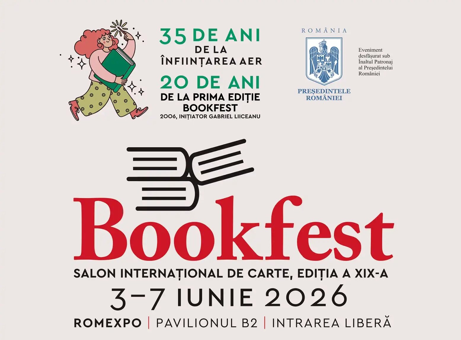 Bookfest 2026, la Romexpo. Bulgaria – în prim plan. 455 de evenimente cu şi despre scriitori