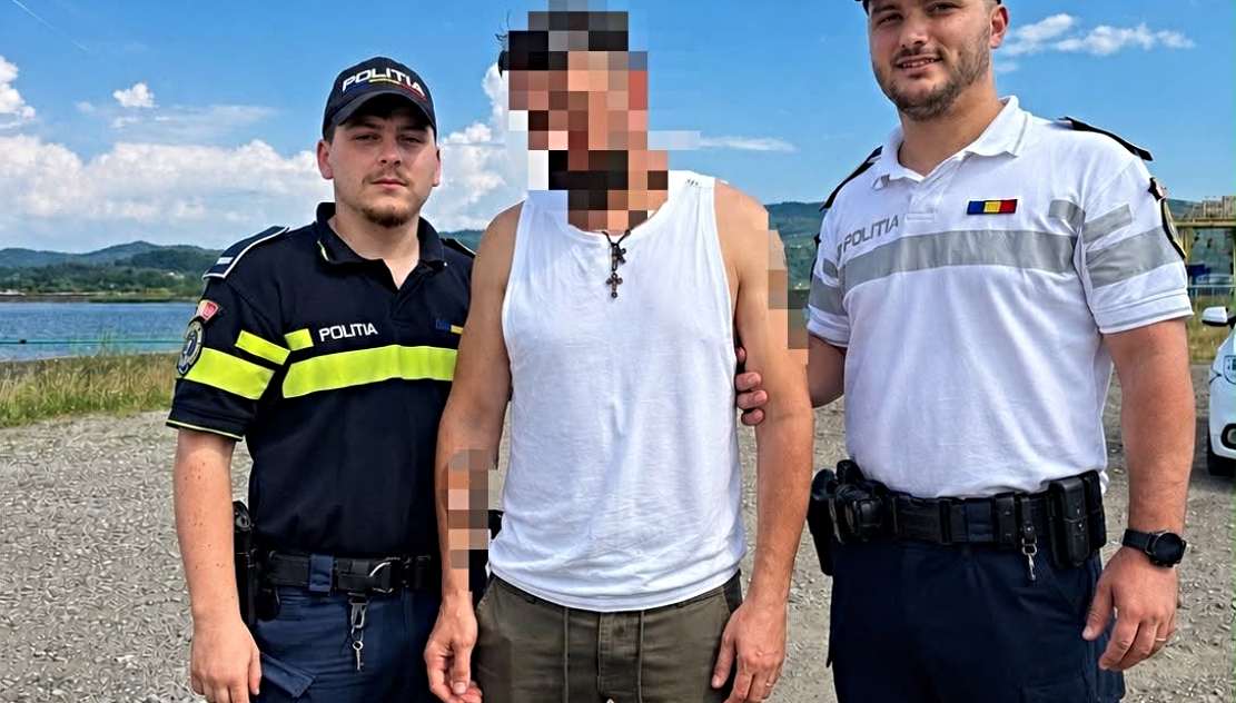 Bărbat ce intenţiona să se arunce în Olt, salvat de poliţişt