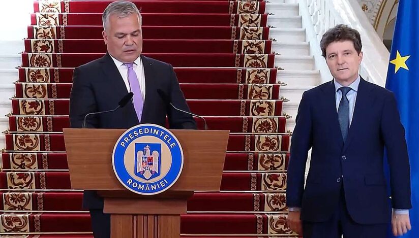 Adrian Veştea, premier desemnat / captura video