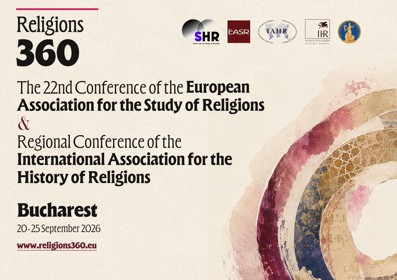 Bucureștiul găzduiește Congresul Internațional de Istorie a Religiilor în septembrie 2026