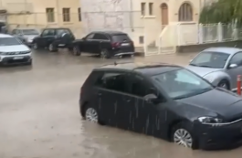 Furtuni violente în mai multe județe. Doi bărbați, răniți după ce copacii au căzut peste mașini