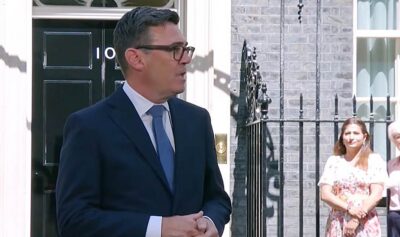 Laburistul Andy Burnham / captura video