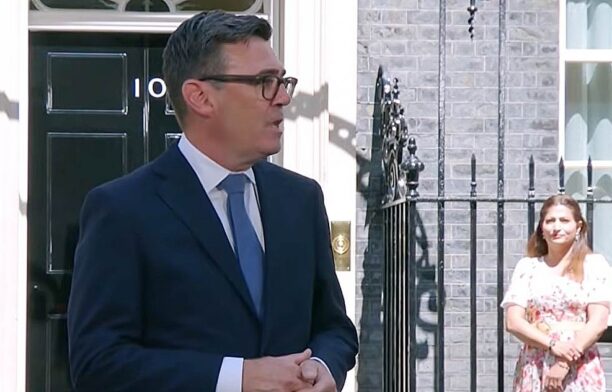 Laburistul Andy Burnham / captura video