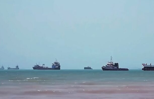 Nave blocate / captura video