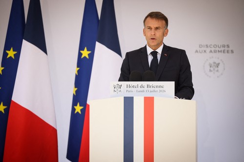 Franța și Europa pregătite să apere libertatea cu prețul sângelui, declară Macron