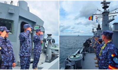 Primul salut marinăresc în Marea Neagră